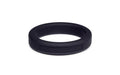 Classic Silicone Medium Stretch Penis Ring 44mm Black - Just for you desires