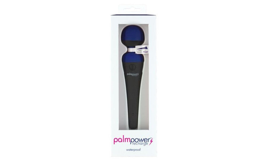 Palm Power Recharge Massager Usb Rechargeable Blue - Just for you desires