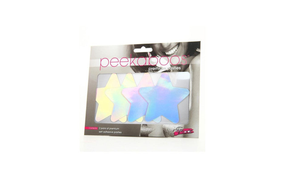 Iridescent Stars Pasties - Just for you desires