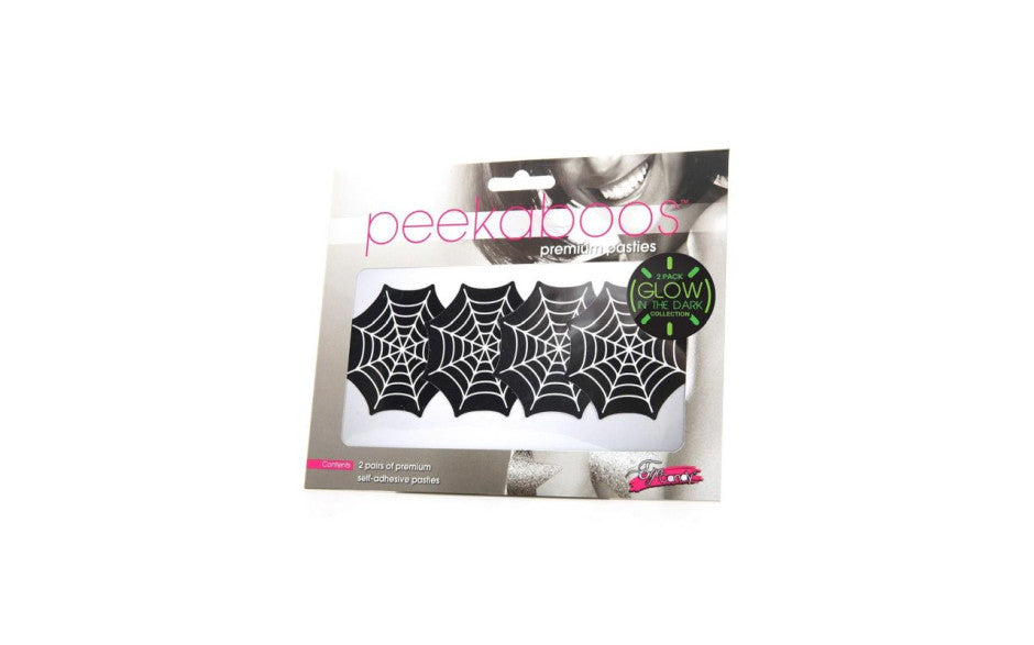 Glow In The Dark Webs Pasties