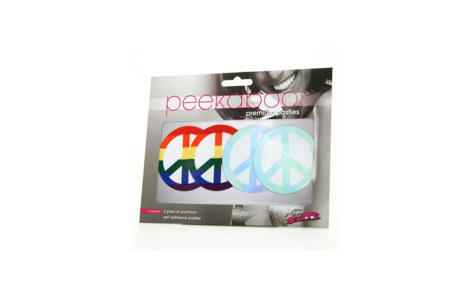 Pride Peace Sign Pasties