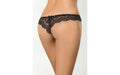 Brazilian Open Crotch Panty Black - Just for you desires