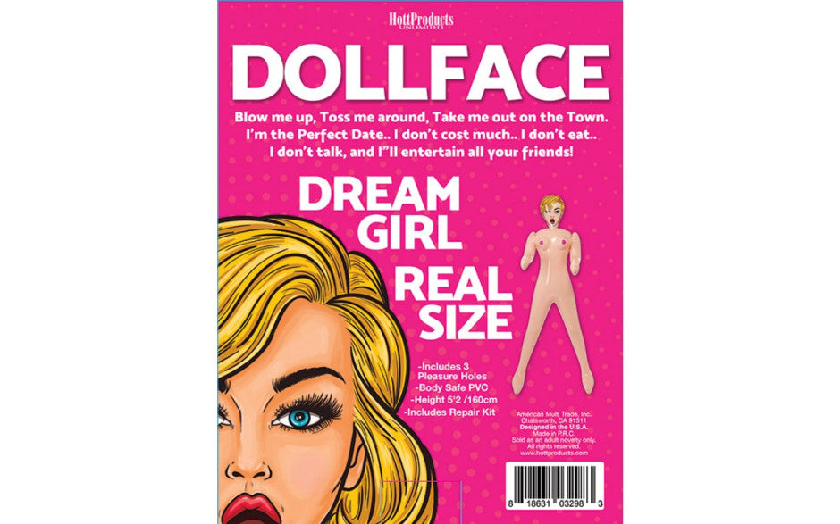 Doll Face Blow Up Doll - Just for you desires