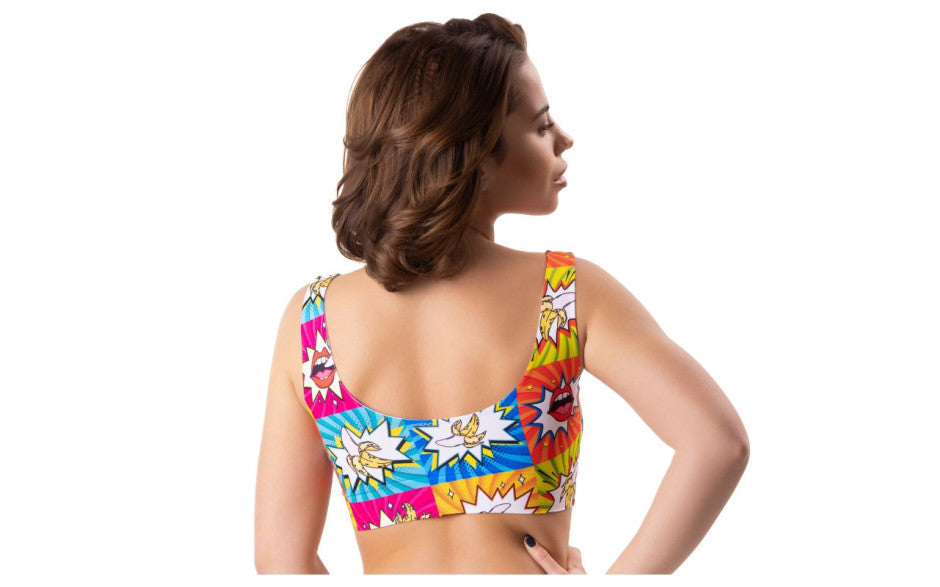 Comics Curios Crop Top - Just for you desires