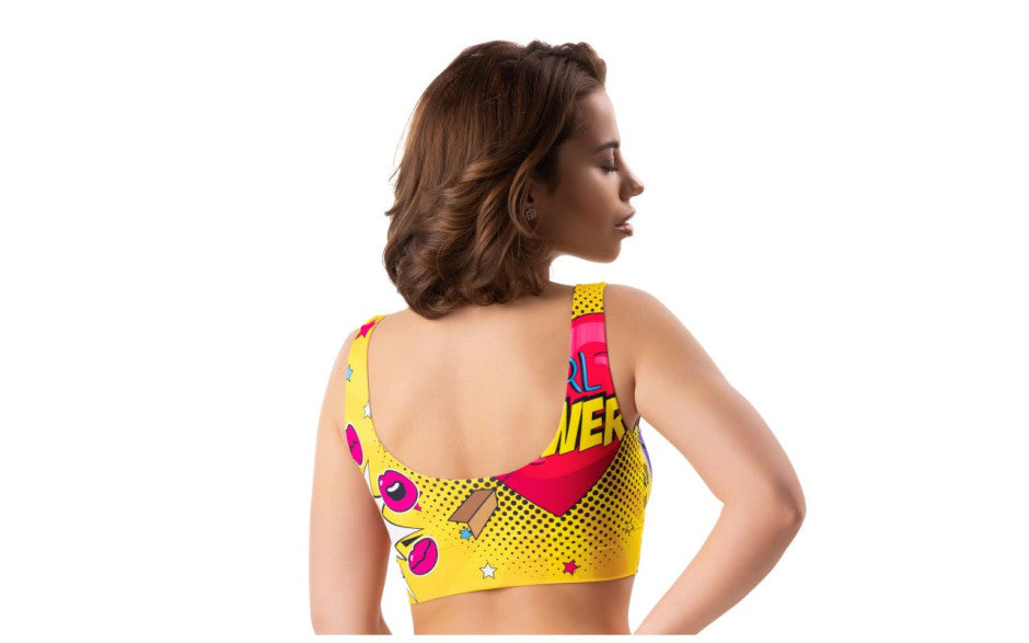 Comics Insta Crop Top - Just for you desires