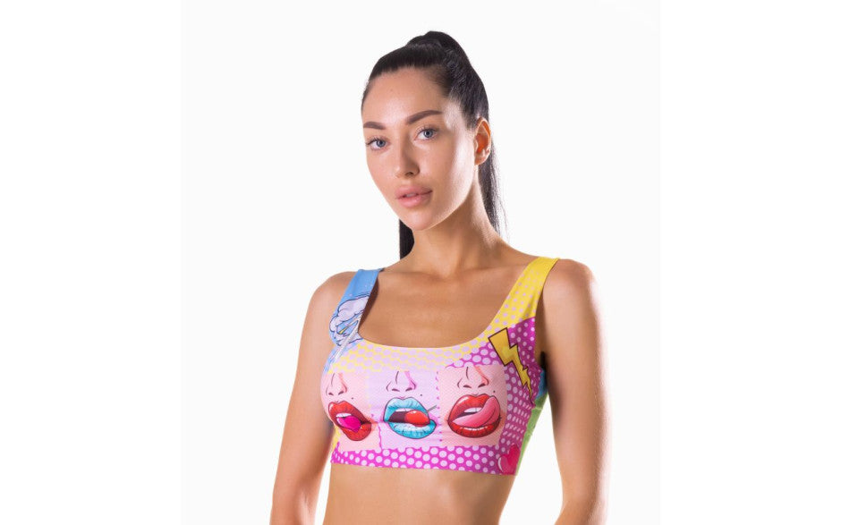 Comics Hot Crop Top - Just for you desires