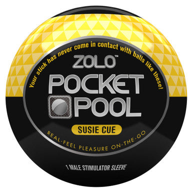 165167 - Zolo Pocket Pool Susie Cue - Just for you desires