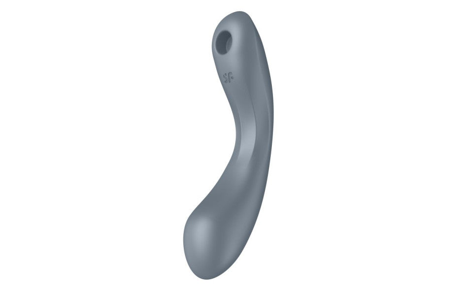 Satisfyer Curvy Trinity 1 Blue Grey - Just for you desires