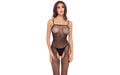 Sparkle Crotchless Bodystocking Black - Just for you desires