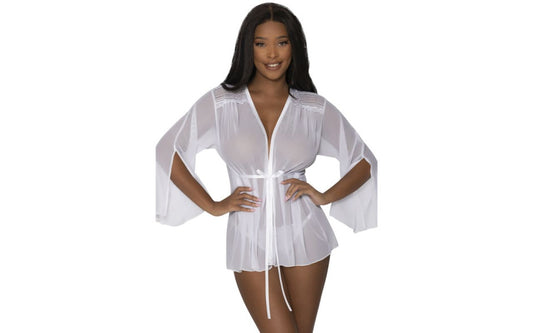Flowing Short Robe - Just for you desires