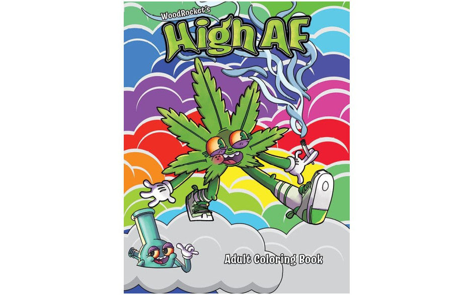 High AF Colouring Book - Just for you desires
