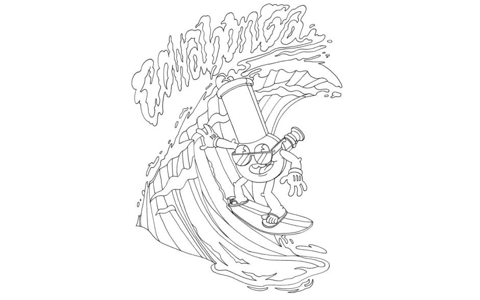 High AF Colouring Book - Just for you desires