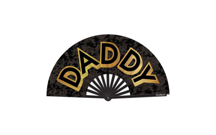 Daddy Folding Fan - Just for you desires