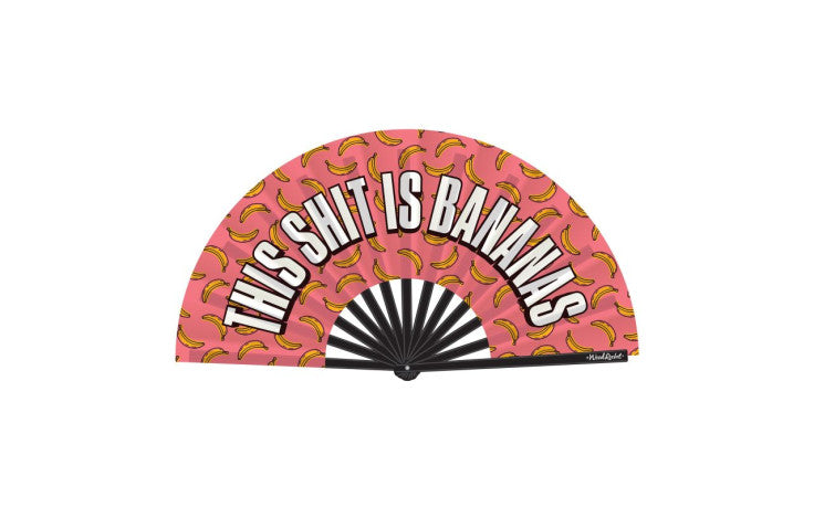This Shit Is Bananas Folding Fan - Just for you desires