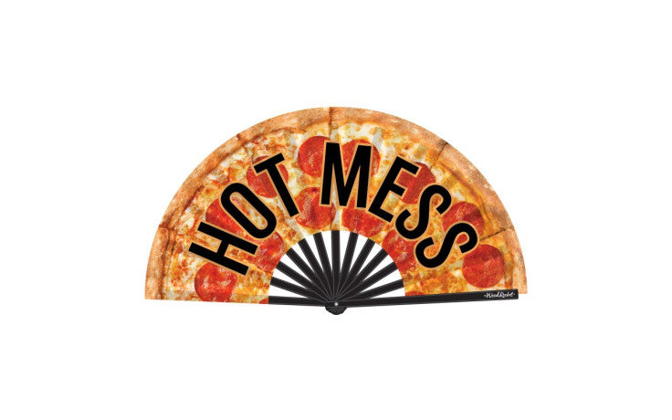 Hot Mess Folding Fan - Just for you desires