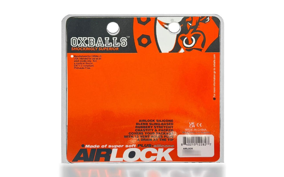 Airlock Air-Lite Vented Chastity Clear Ice - Just for you desires
