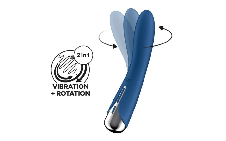 Satisfyer Spinning Vibe 1 Blue - Just for you desires