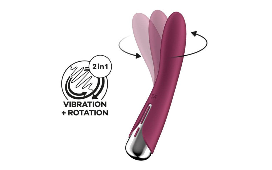 Satisfyer Spinning Vibe 1 Red - Just for you desires