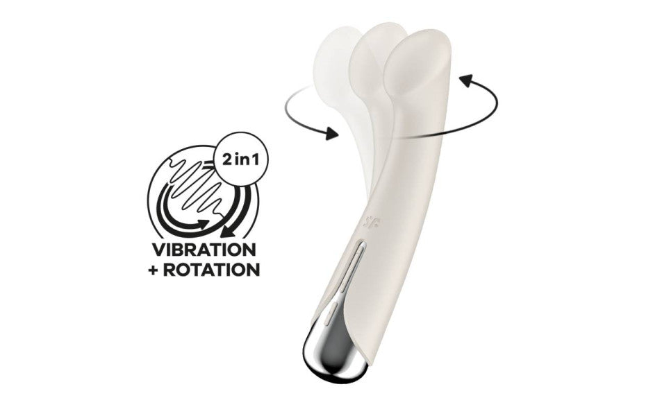 Satisfyer Spinning G-Spot 1 Beige - Just for you desires