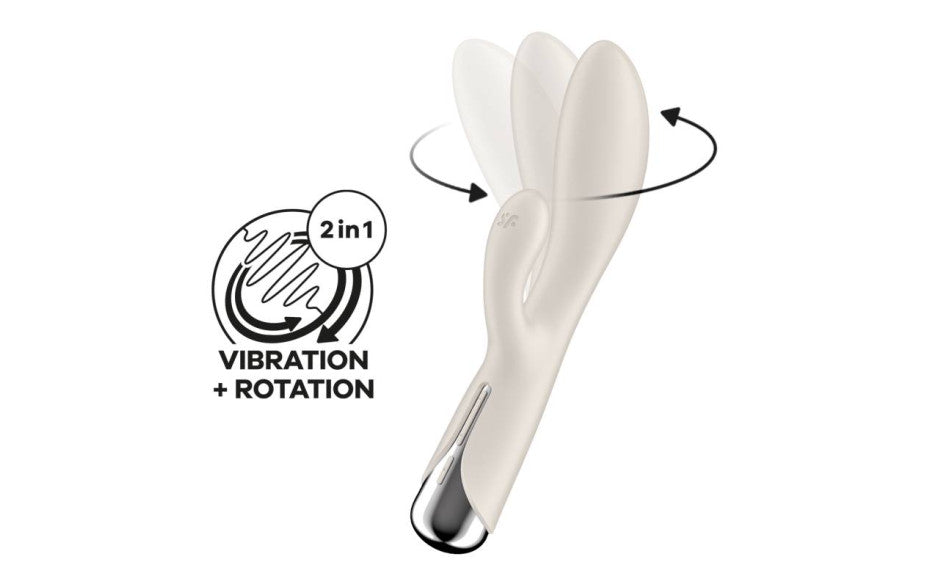 Satisfyer Spinning Rabbit 1 Beige - Just for you desires