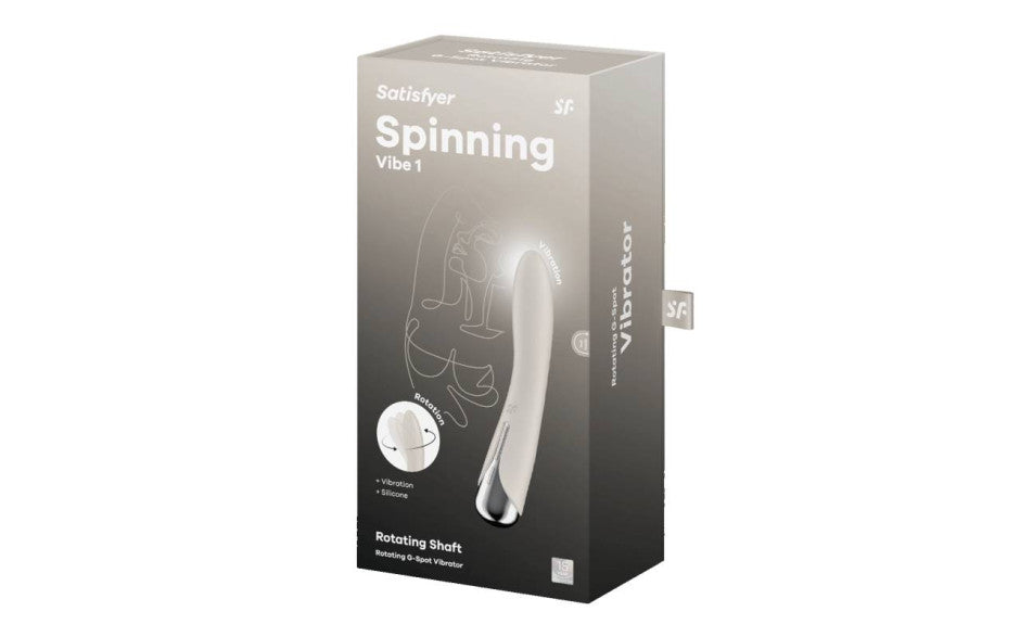 Satisfyer Spinning Vibe 1 Beige - Just for you desires