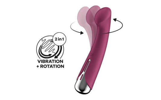 Satisfyer Spinning G-Spot 1 Red - Just for you desires