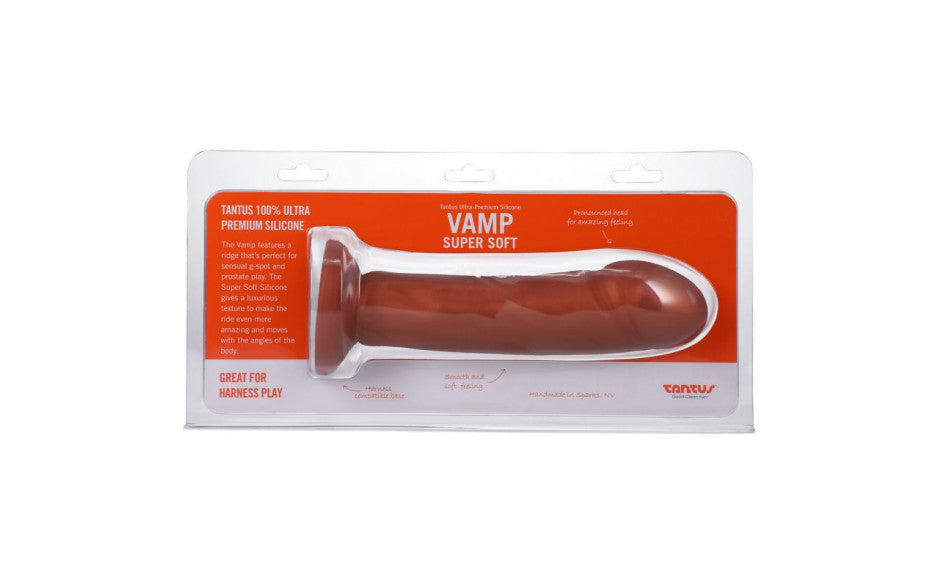 Vamp Soft Dildo Copper - Just for you desires