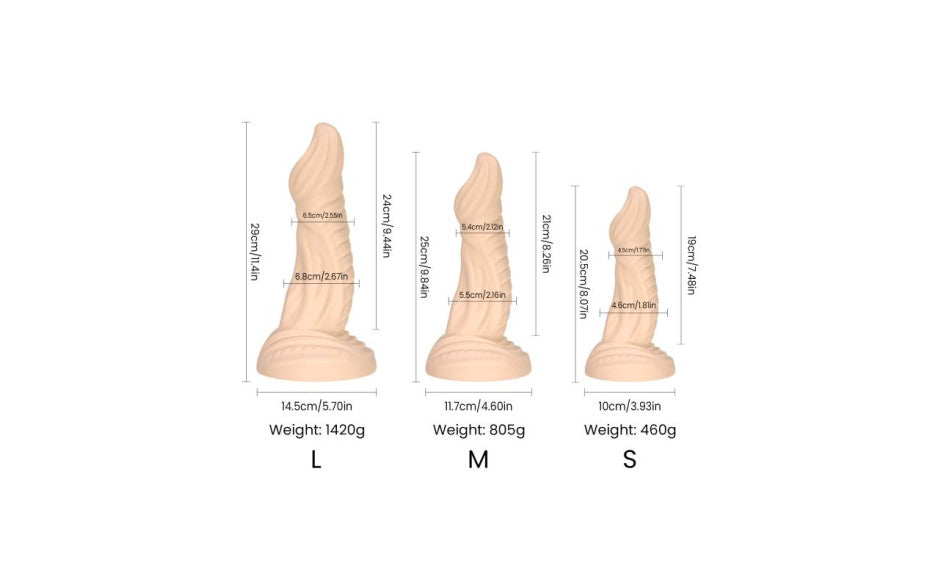 Sphinx Liquid Silicone Dildo Medium - Just for you desires