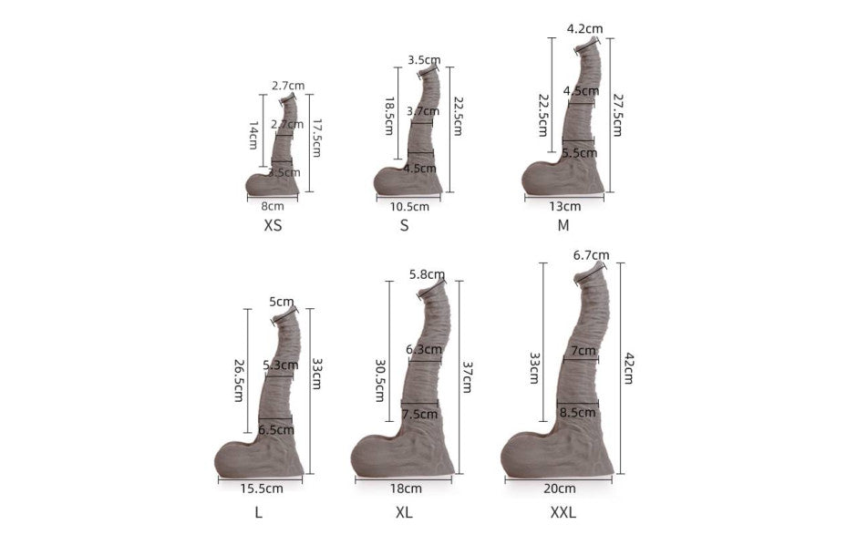 Dexter Liquid Silicone Dildo Medium - Just for you desires