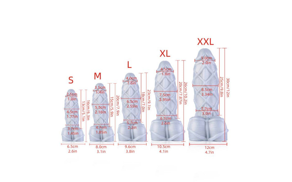 Fetishique Liquid Silicone Dildo Medium - Just for you desires