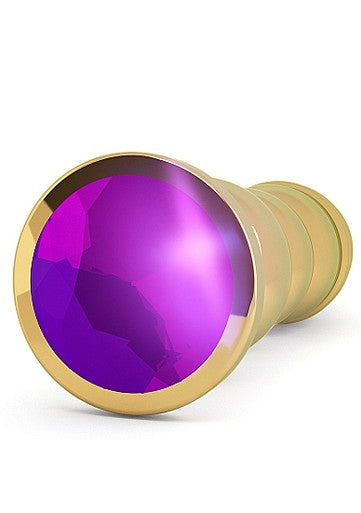 165611 - R10 Gold Plug 4.9 Inch  Sapphire - Just for you desires