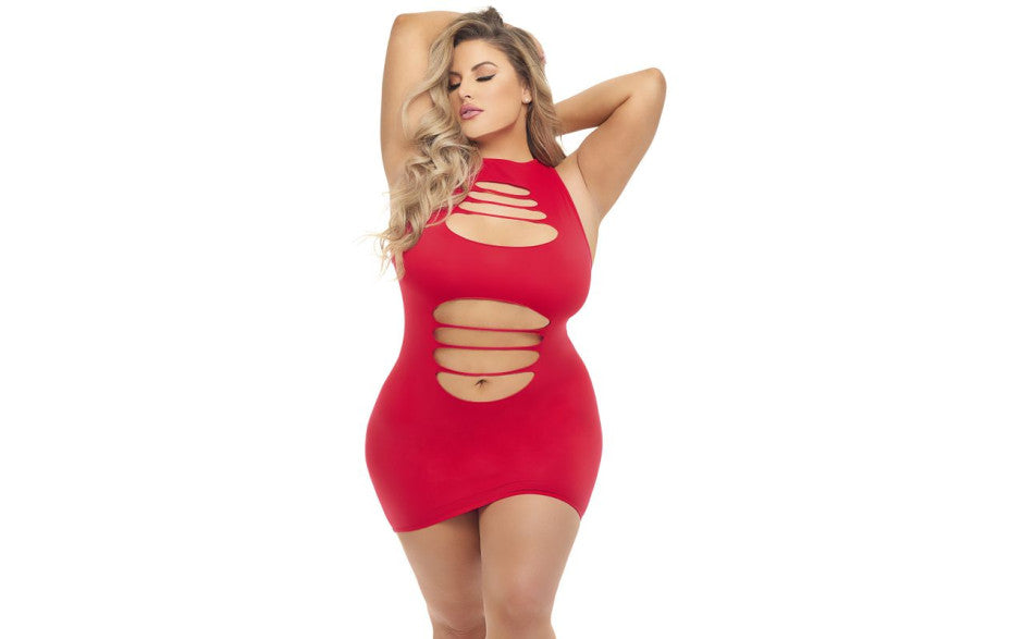 Cant Commit Dress Red - Just for you desires