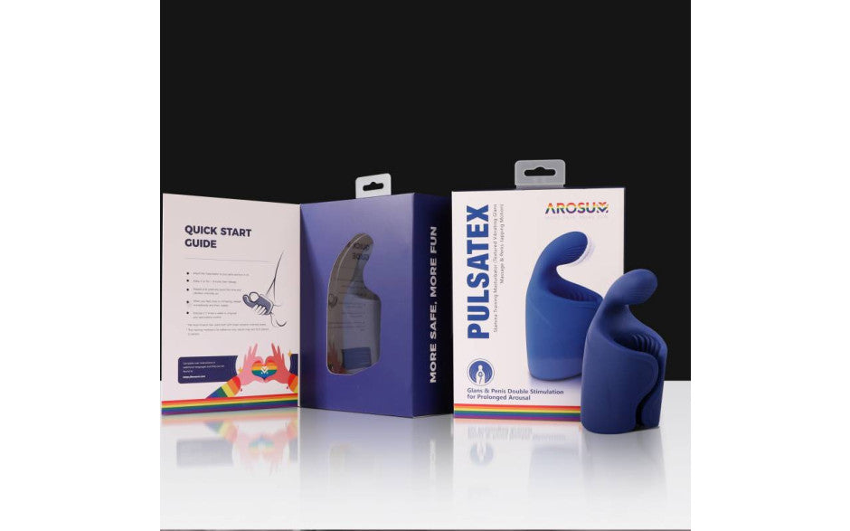 PulsateX Rechargeable Male Shaft and Glans Stimulator - Just for you desires