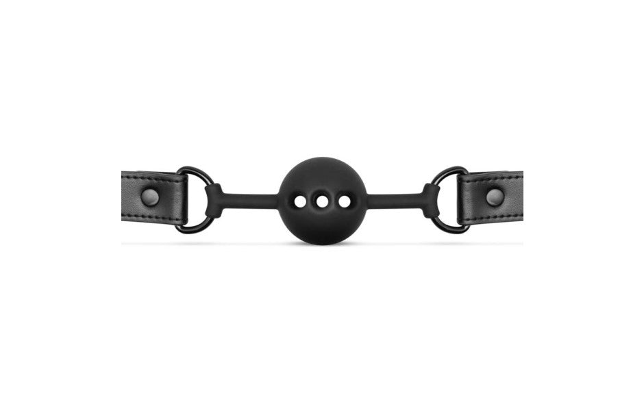 Breathable Silicone Ball Gag Black - Just for you desires