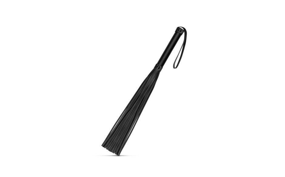 Faux Leather Flogger Black - Just for you desires