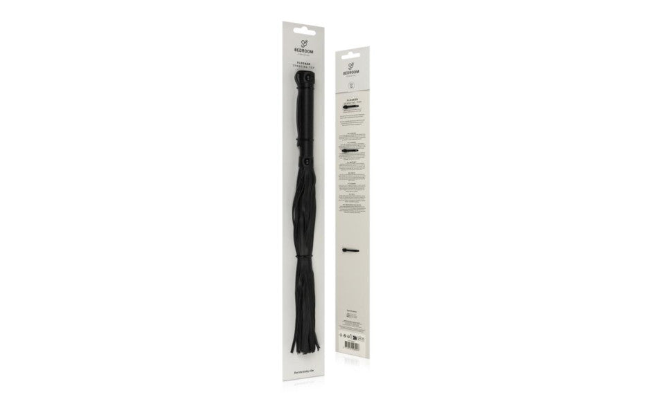 Faux Leather Flogger Black - Just for you desires