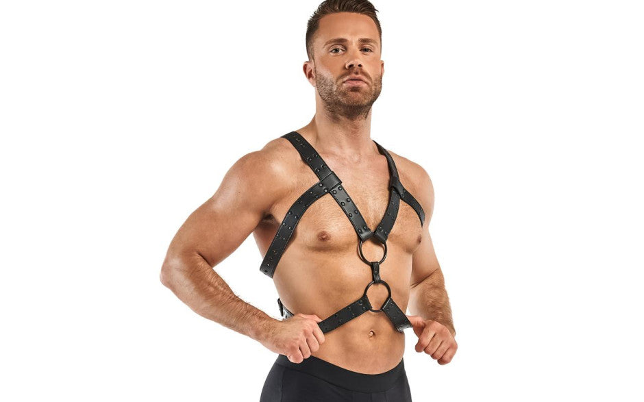 Rocco Bondage Harness Black