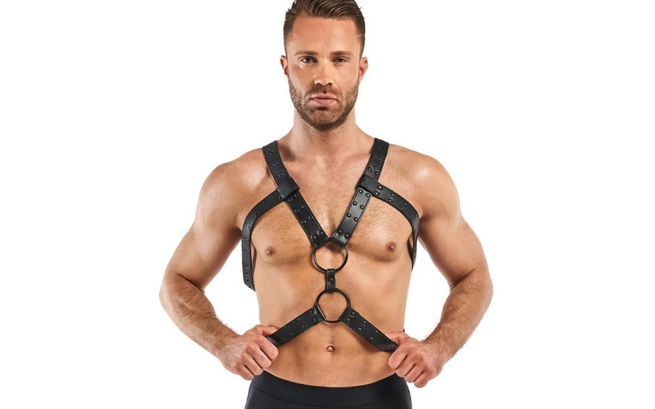 Rocco Bondage Harness Black