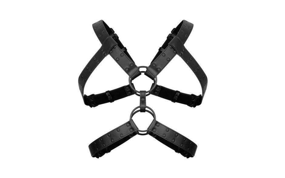 Rocco Bondage Harness Black