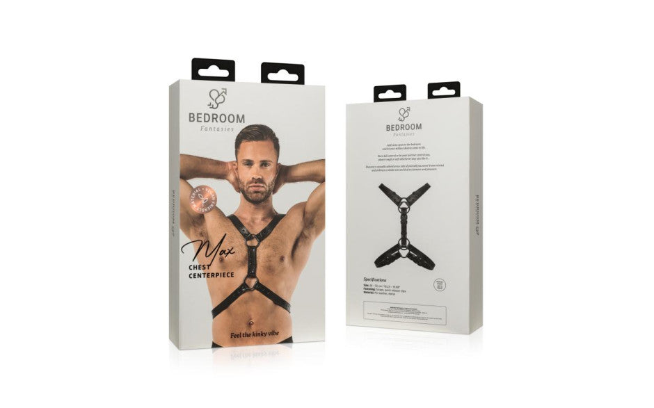 Max Bondage Harness Black