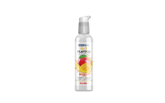 Playful Flavours 4 In 1 Mango 4oz/118ml - Just for you desires
