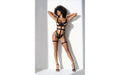 Strappy Bodysuit Black - Just for you desires