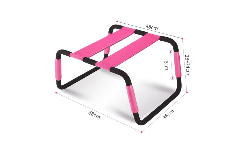 Sex Chair Adjustable Height Pink