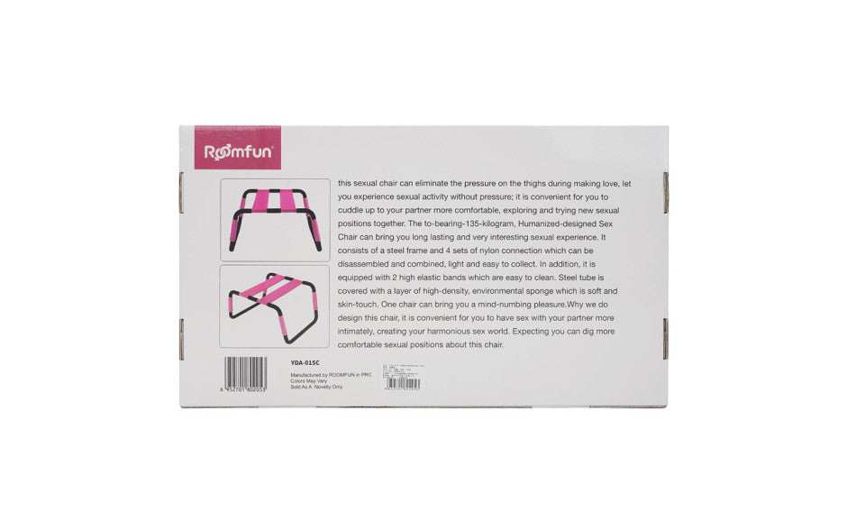 Sex Chair Adjustable Height Pink - Just for you desires