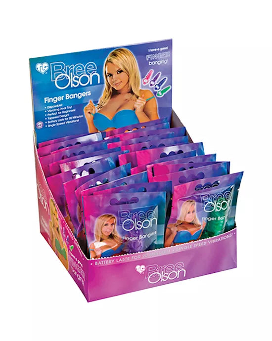TLC Bree Olson Finger Bangers P.O.P. - Just for you desires