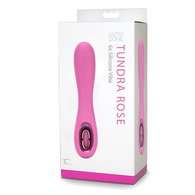 166913 - Ultrazone Tundra Rose 6X Silicone Vibe - Just for you desires