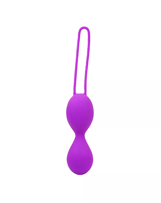 UltraZone  Eve Vibrating Silicone Beads Purple - Just for you desires