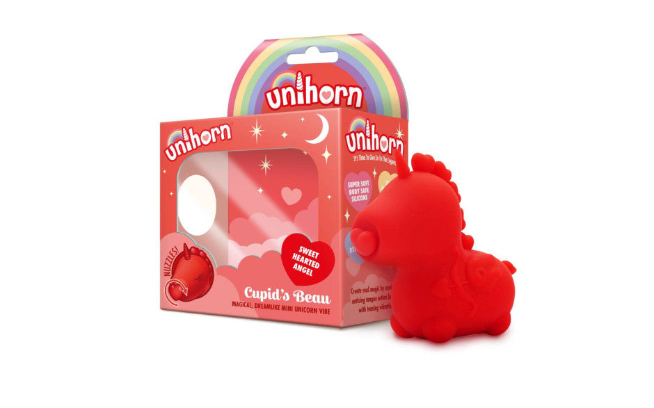 Unihorn Cupids Beau Nuzzling Nose Massager Red - Just for you desires
