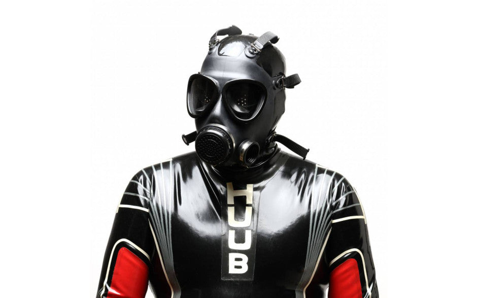 Military Adjustable Strap Rubber Gas Mask - Just for you desires