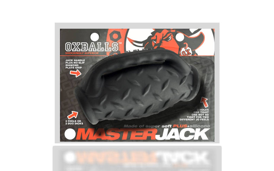 Masterjack Double Penetration JO Black Ice - Just for you desires